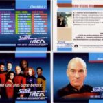 Star Trek Inaugural Edition First, Last and Back Cards