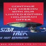 Star Trek Inaugural Edition Promo Shelf Card