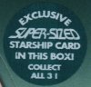 Star Trek TNG Season 3   sticker on boxes with Oversized Cards