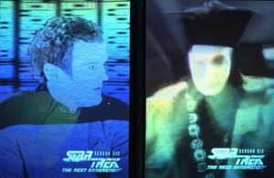 Star Trek TNG Season 6 Hologram cards