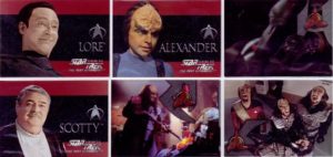 Star Trek TNG Season 6 Insert cards