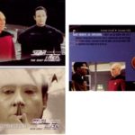 Star Trek TNG Season 7 First Last and Back Card