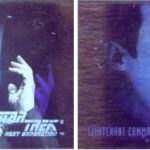 Star Trek TNG Season I 3-card Hologram cards