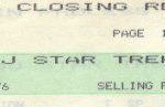 Topps Star Trek 1976 paperwork #1