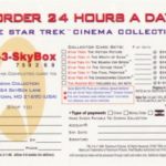 Star Trek Cinema Collection Ad Card