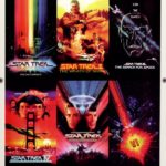 Star Trek Cinema Collection Uncut Card Sheet