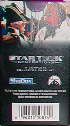 star trek generations cinema collection cards