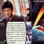 Star Trek Insurrection First Last and Back Cards