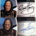 Star Trek Insurrection Variant Autograph Cards