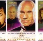 Star Trek TNG Profiles Unused Redemption Cards