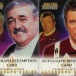 Star Trek TNG Profiles Unused Redemption Cards