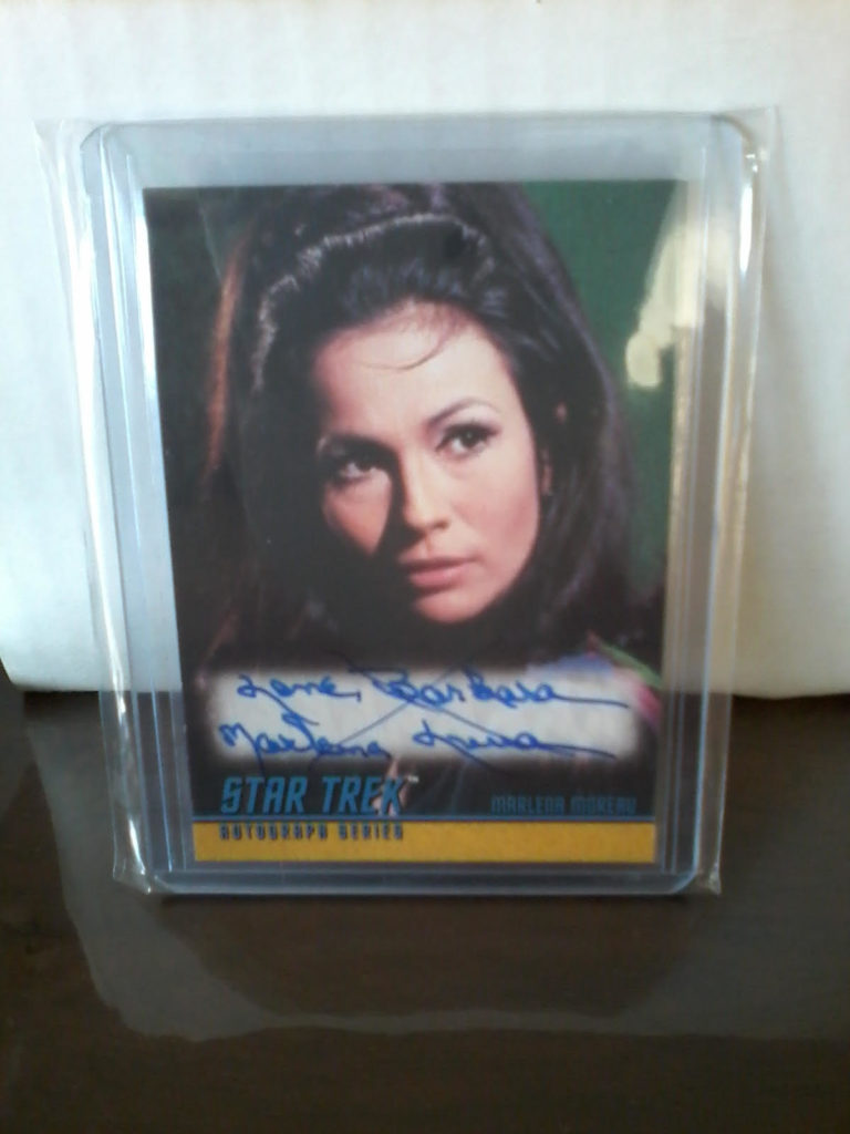 Star Trek TOS Season 2 Luna Autograph Variant Card