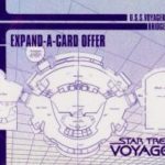 Star Trek Voyager  S1S1 Expand-a Card Offer