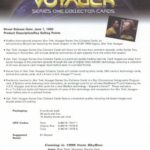 Star Trek Voyager S1S1 Order Sheet