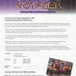Star Trek Voyager S1S2 Card Press Release
