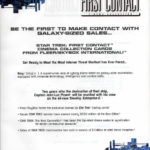 Star Trek First Contact Card Press Release