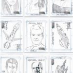 Complete Star Trek Voyager Sketch Cards