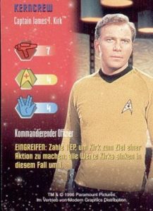 German TOS Card Game Kirk