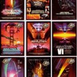 Star Trek Cinema 2000 Movie Poster Card Set