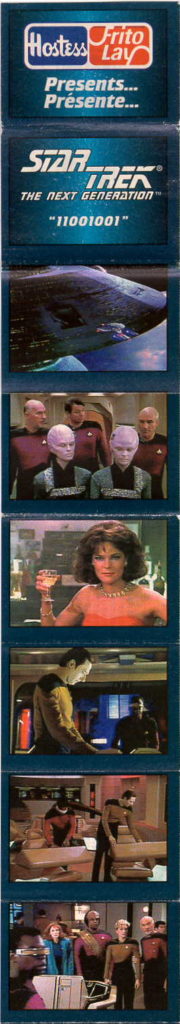 Star Trek Hostess Foldout Cards