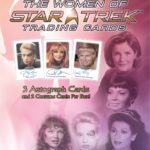 Women of Star Trek Card Ad Sheet