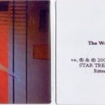 Women of Star Trek Front and Back of Promo Card