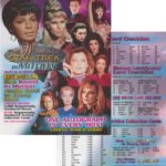 Women of Star Trek Inside of Card Sell Sheet