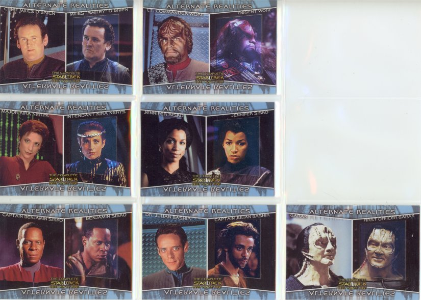 Star Trek Complete DS9 Alternate Realities Cards - Star Trek Card ...