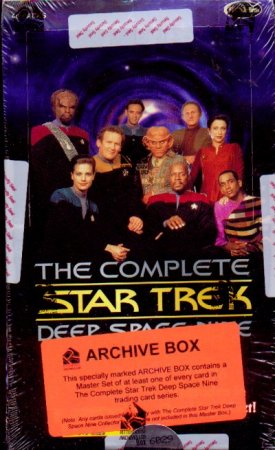 Star Trek Complete DS9 Archive Card Box
