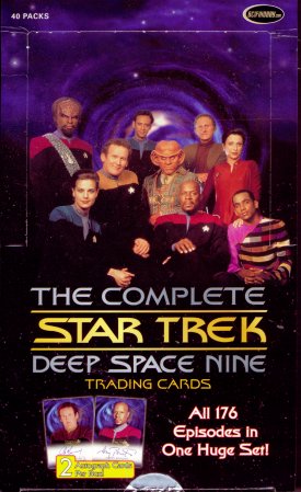 Star Trek Complete DS9 Card Box