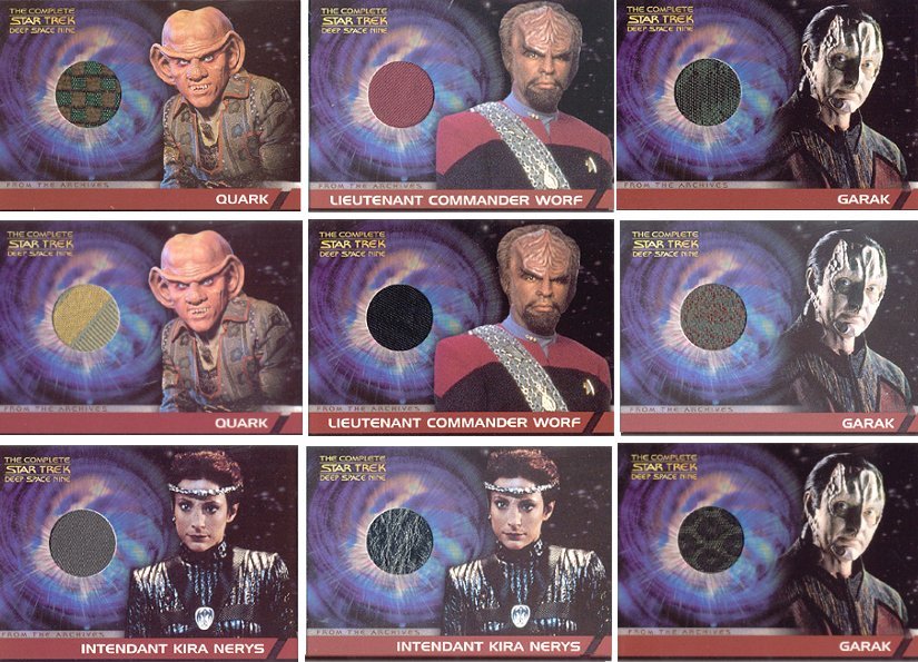 Star Trek Complete DS9 Costume Cards