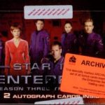 Star Trek Enterprise Three Archive Card Box