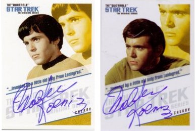 Star Trek TOS Quotable Checkov Alternate Image Card