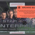 Star Trek Enterprise 4 Archive Card Box