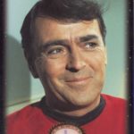 Star Trek 40th Anniversary Scotty Memoriam cards