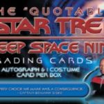 Star Trek DS9 Quotable Wrapper Cards