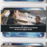 Star Trek Movies 2009 First Last and Back Card