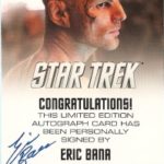 Trek Movies 2009 Variant Autograph Card