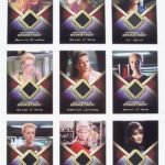 Women of Star Trek 2010 Uncut Sheet of Costume Card Fronts