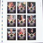 Women of Star Trek 2010 Uncut Sheet of Costume Card Fronts