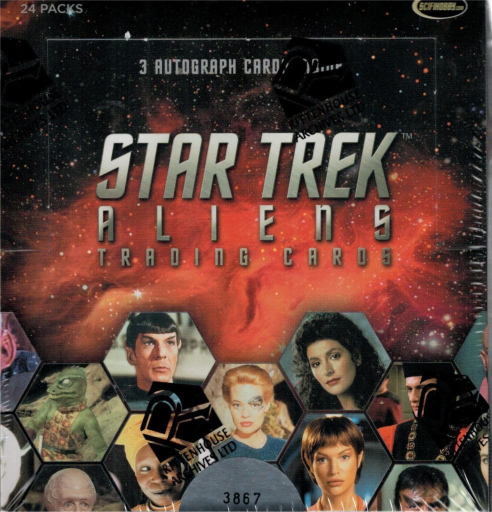 Star Trek Aliens P1 and P2 Promo cards 