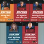 Star Trek CTNG Communicator Pin Card Backs