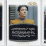 Star Trek Voyager Quotable First Last and Back Cards
