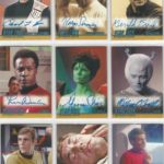 Star Trek TOS Portfolio Autograph Cards