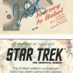 Star Trek TOS Portfolio Autograph Base Card