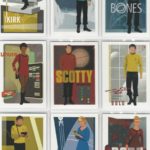 Star Trek TOS Portfolio Bridge Abstract Cards