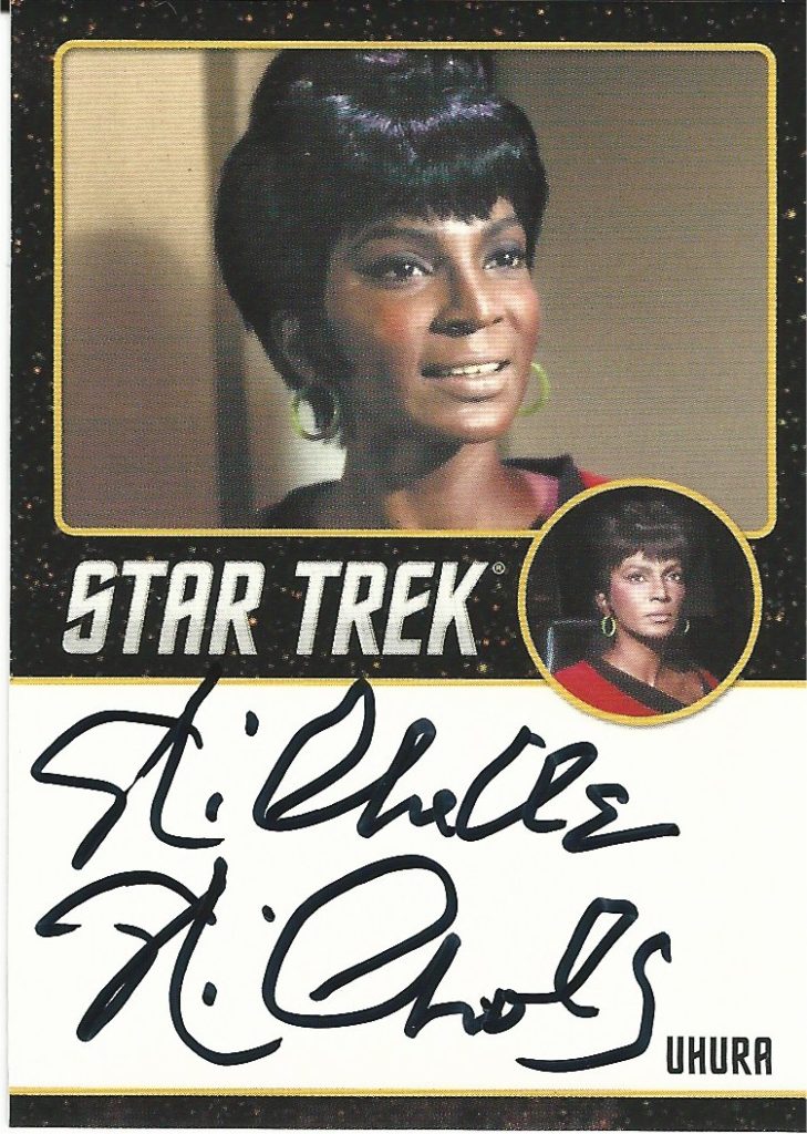 Star Trek TOS Portfolio Autograph Card Variant