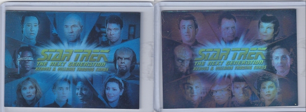 TNG Heroes and Villains Case Toppers