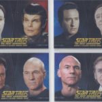 TNG Heroes and Villains Promo Cards P2 and P4 (top), P1 and P3 (bottom)