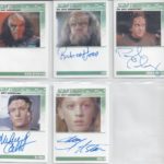 TNG Heroes and Villains Autograph Variants